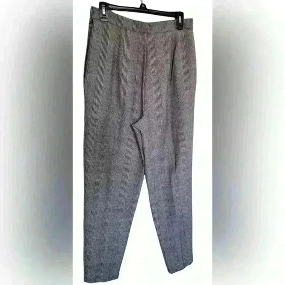 Vintage M.J. Carroll Tweed Pants with removable stirrups - Picture 1 of 6